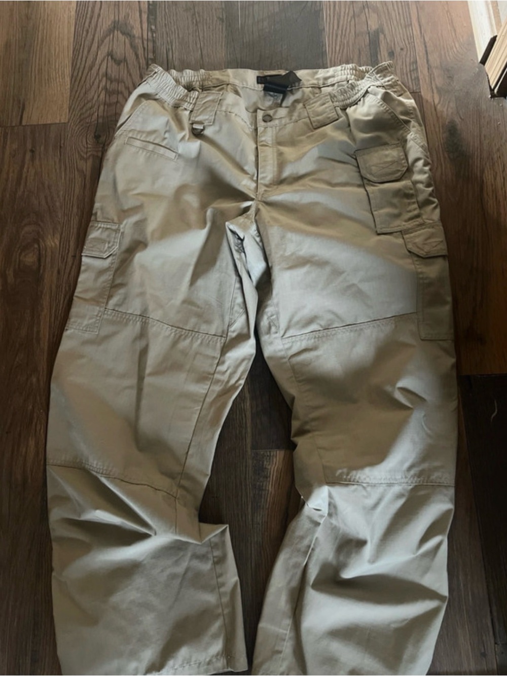 5.11 Tactical Straight Leg Cargo Pants in Khaki